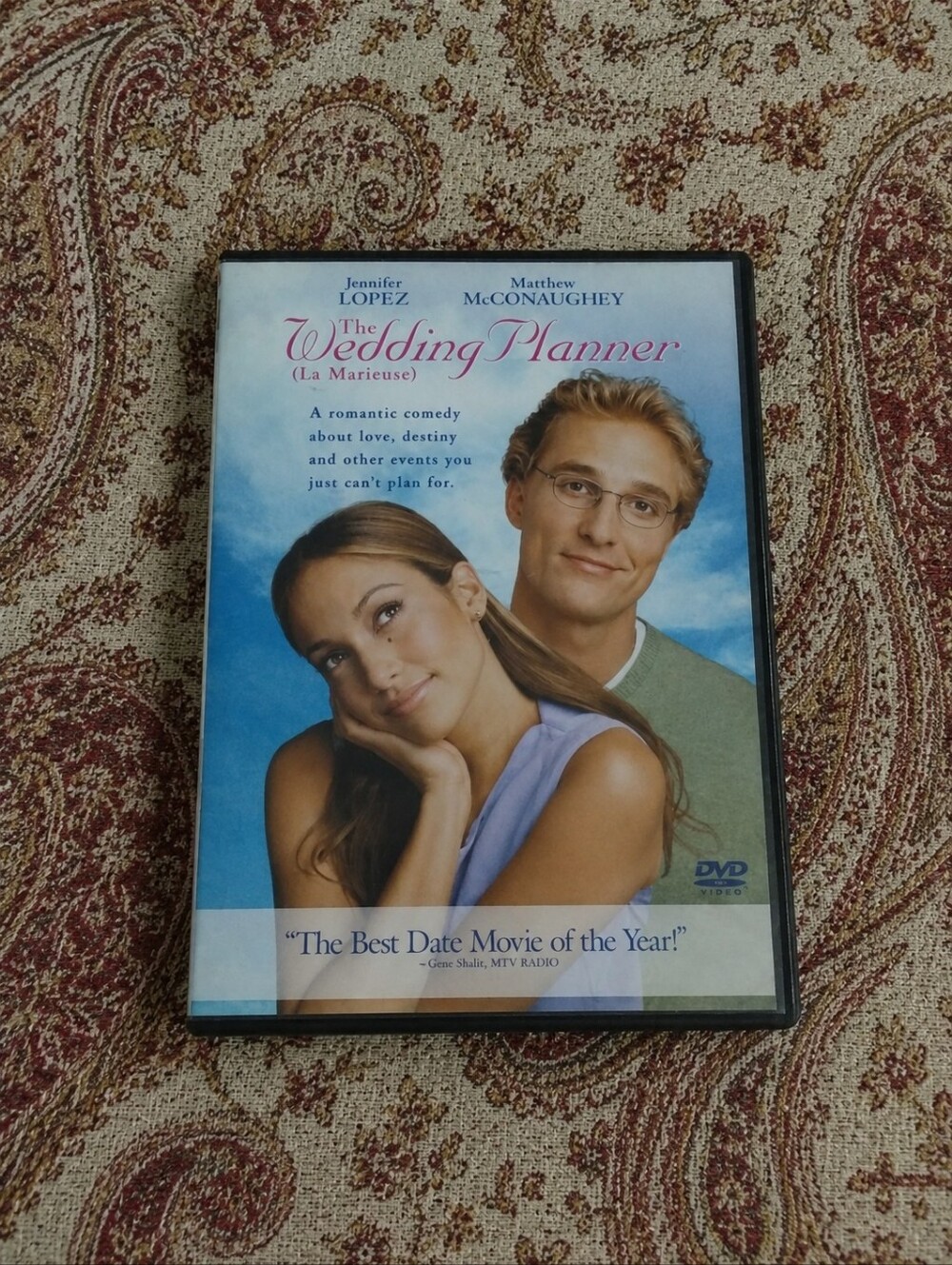 The Wedding Planner ~ Jennifer Lopez Matthew McConaughey  DVD